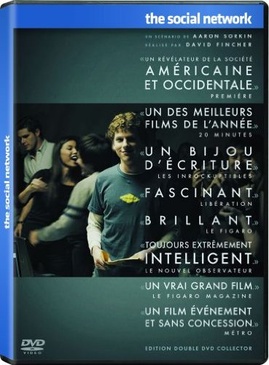 Pochette du DVD The Social Network - Edition 2 DVD Collector (César 2011 du Meilleur Film Etranger) 