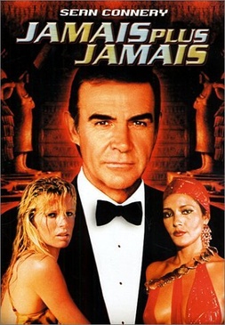 Pochette du DVD James Bond, Jamais plus jamais 