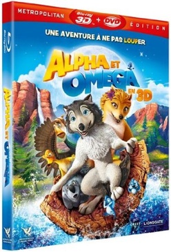 Pochette du DVD Alpha et Omega - Blu-ray 3D active [Blu-ray] 