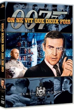 Pochette du DVD James Bond, On ne vit que deux fois 