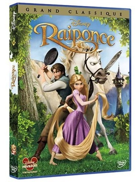 Pochette du DVD Raiponce 