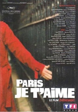 Pochette du DVD Paris je t'aime 