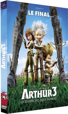 Pochette du DVD Arthur 3 : La guerre des deux mondes 