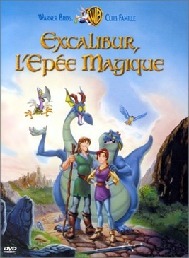 Pochette du DVD Excalibur, l'épée magique 