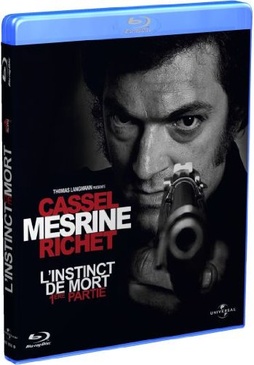 Pochette du DVD Mesrine - 1ère partie - L'instinct de mort [Blu-ray] 