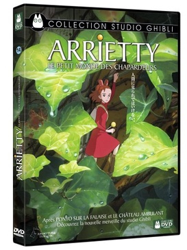 Pochette du DVD Arrietty, le petit monde des chapardeurs 