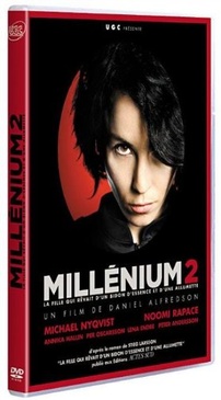Pochette du DVD Millénium 2, le film : La Fille qui rêvait d'un bidon d'essence et d'une allumette 