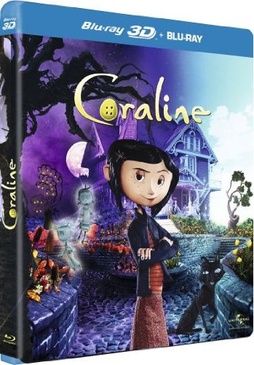 Pochette du DVD Coraline - Blu-ray 3D active [Blu-ray] 