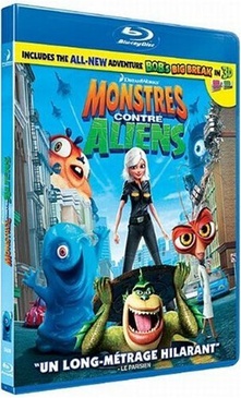 Pochette du DVD Monstres contre Aliens [Blu-ray] 