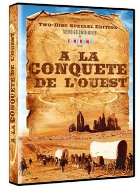 Pochette du DVD A la conquête de l'Ouest 