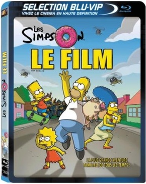 Pochette du DVD Les Simpsons, le film - Combo Blu-ray + DVD [Blu-ray] 