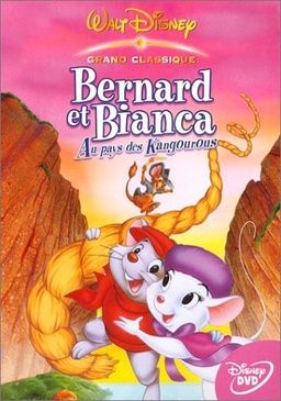 Pochette du DVD Bernard et Bianca au pays des kangourous 