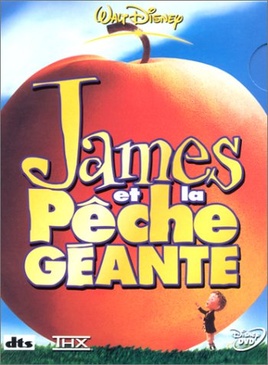 Pochette du DVD James et la pêche géante 
