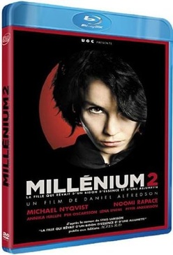 Pochette du DVD Millénium 2, le film : La Fille qui rêvait d'un bidon d'essence et d'une allumette [Blu-ray] 