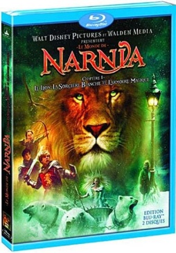 Pochette du DVD Le monde de Narnia - Chapitre 1 : Le lion, la sorcière blanche et l'armoire magique [Blu-ray] 