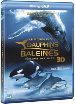 Pochette du DVD Le monde des dauphins et baleines - Blu-ray 3D active [Blu-ray] 