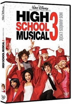 Pochette du DVD High School Musical 3 - Nos années Lycée 