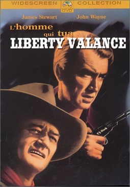 Pochette du DVD L'Homme qui tua Liberty Valance (En noir et blanc) 