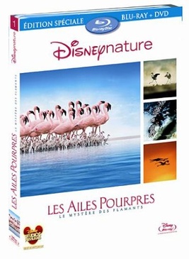 Pochette du DVD Les Ailes pourpres : le mystère des flamants [Blu-ray] 