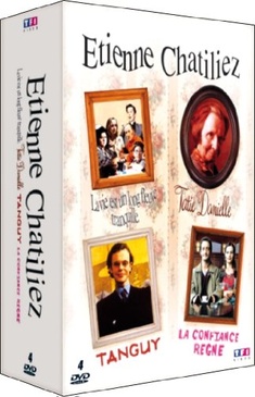 Pochette du DVD Coffret Etienne Chatiliez 4 DVD : La vie est un long fleuve tranquille / Tatie Danielle / La confiance règne / Tanguy 