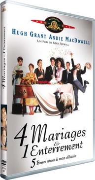 Pochette du DVD Quatre mariages et un enterrement 
