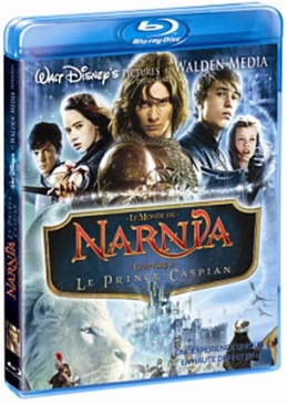 Pochette du DVD Le Monde de Narnia - Chapitre 2 : le Prince Caspian [Blu-ray] 