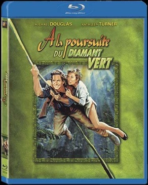 Pochette du DVD A la poursuite du diamant vert [Blu-ray] 