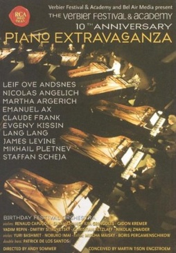 Pochette du DVD Piano Extravaganza 