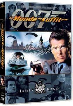 Pochette du DVD James Bond, Le Monde ne suffit pas 
