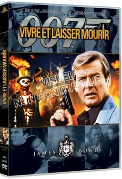 Pochette du DVD James Bond, Vivre et laisser mourir 
