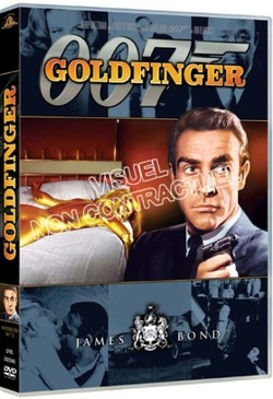 Pochette du DVD James Bond, Goldfinger 