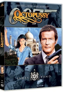 Pochette du DVD James Bond, Octopussy 