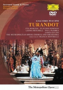 Pochette du DVD Puccini - Turandot / Franco Zeffirelli - Marton, Domingo, Mitchell, Plishka, Cuenod - James Levine, MET (1988) 