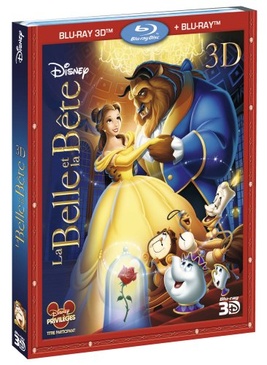 Pochette du DVD La Belle et la Bête - Combo Blu-ray 3D active + Blu-ray 2D [Blu-ray] 