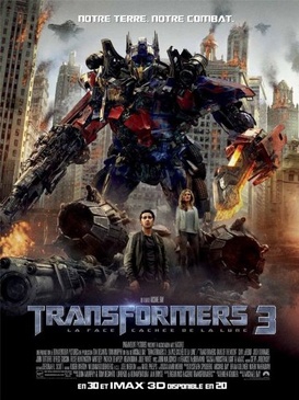 Pochette du DVD Transformers 3 : la face cachée de la Lune 
