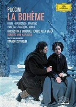 Pochette du DVD Giacomo Puccini - La Bohème / Freni, SCALA, von Karajan, Zeffirelli [1965] 