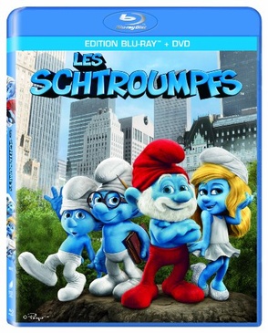 Pochette du DVD Les Schtroumpfs - Combo Blu-ray + DVD [Blu-ray] 