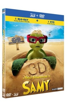 Pochette du DVD Le Voyage extraordinaire de Samy 3D - Combo Blu-ray + DVD - Blu-ray 3D active [Blu-ray] 