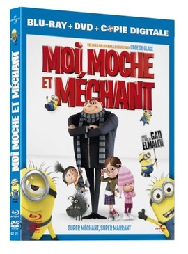 Pochette du DVD Moi Moche et Méchant - Combo Blu-ray + DVD [Blu-ray] 