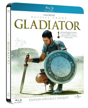 Pochette du DVD Gladiator (Édition Spéciale - boîtier métal) [Blu-ray] 
