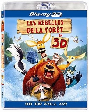 Pochette du DVD Les rebelles de la fôret - Blu-ray 3D active [Blu-ray] 