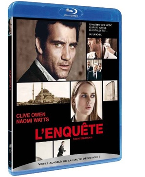 Pochette du DVD L'enquête (The International) [Blu-ray] 