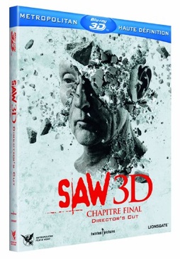 Pochette du DVD Saw 3D - Blu-ray 3D active [Blu-ray] 