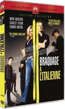 Pochette du DVD Braquage à l'italienne 