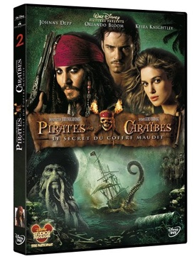 Pochette du DVD Pirates des Caraïbes, le secret du coffre maudit 