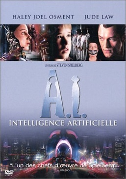 Pochette du DVD A.I. Intelligence artificielle 