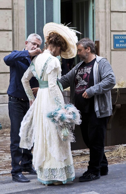 Louise Bourgoin et Luc Besson