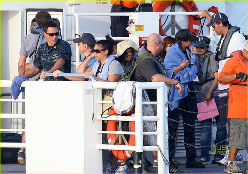 battleship  tournage