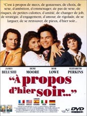 Affiche du film A propos d'hier soir
