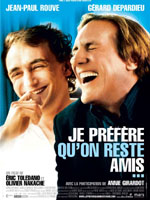 Affiche du film Je préfère qu'on reste amis